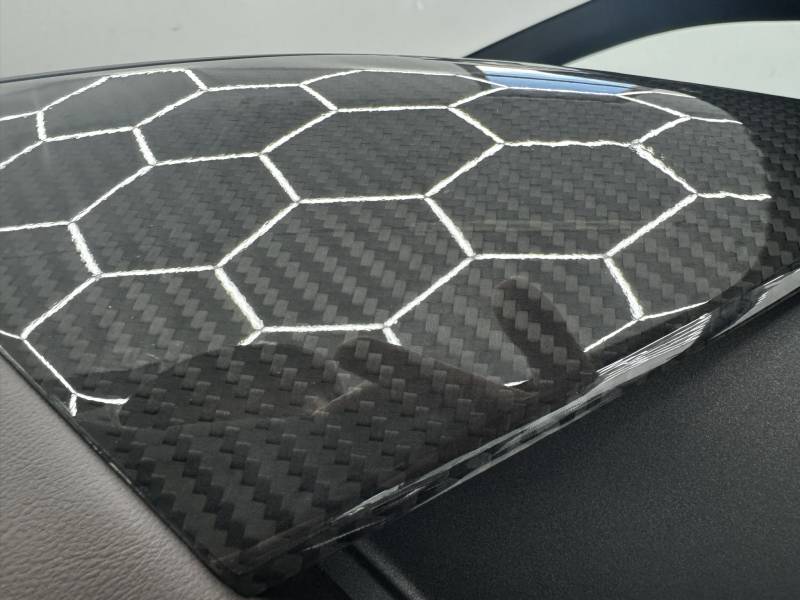 Protection ppf de la casquette de compteur carbone