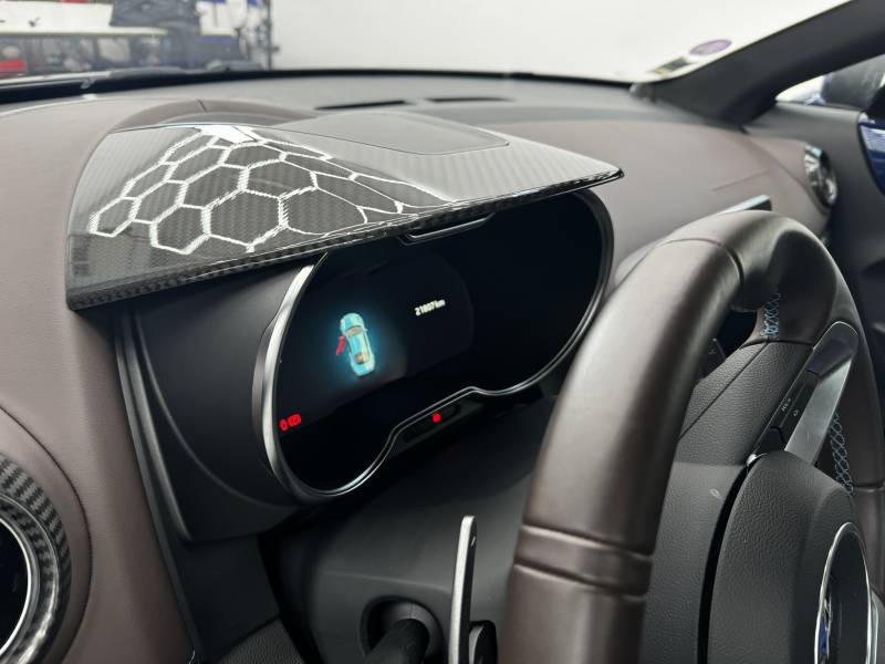 Protection carosserie Xpel face avant Alpine A110 près de Versailles dans les Yvelines