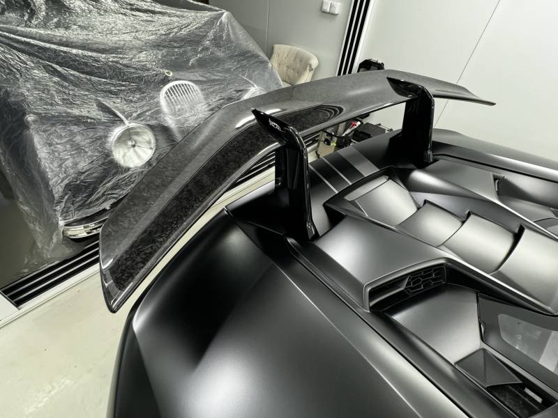 Réparation PPF pour Lamborghini Huracan Spider à Saint-germain de la grange Yvelines