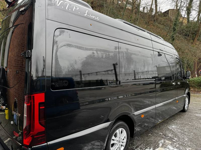 Protection carosserie complète Xpel Fusion Mercedes Sprinter près de Versailles dans les Yvelines